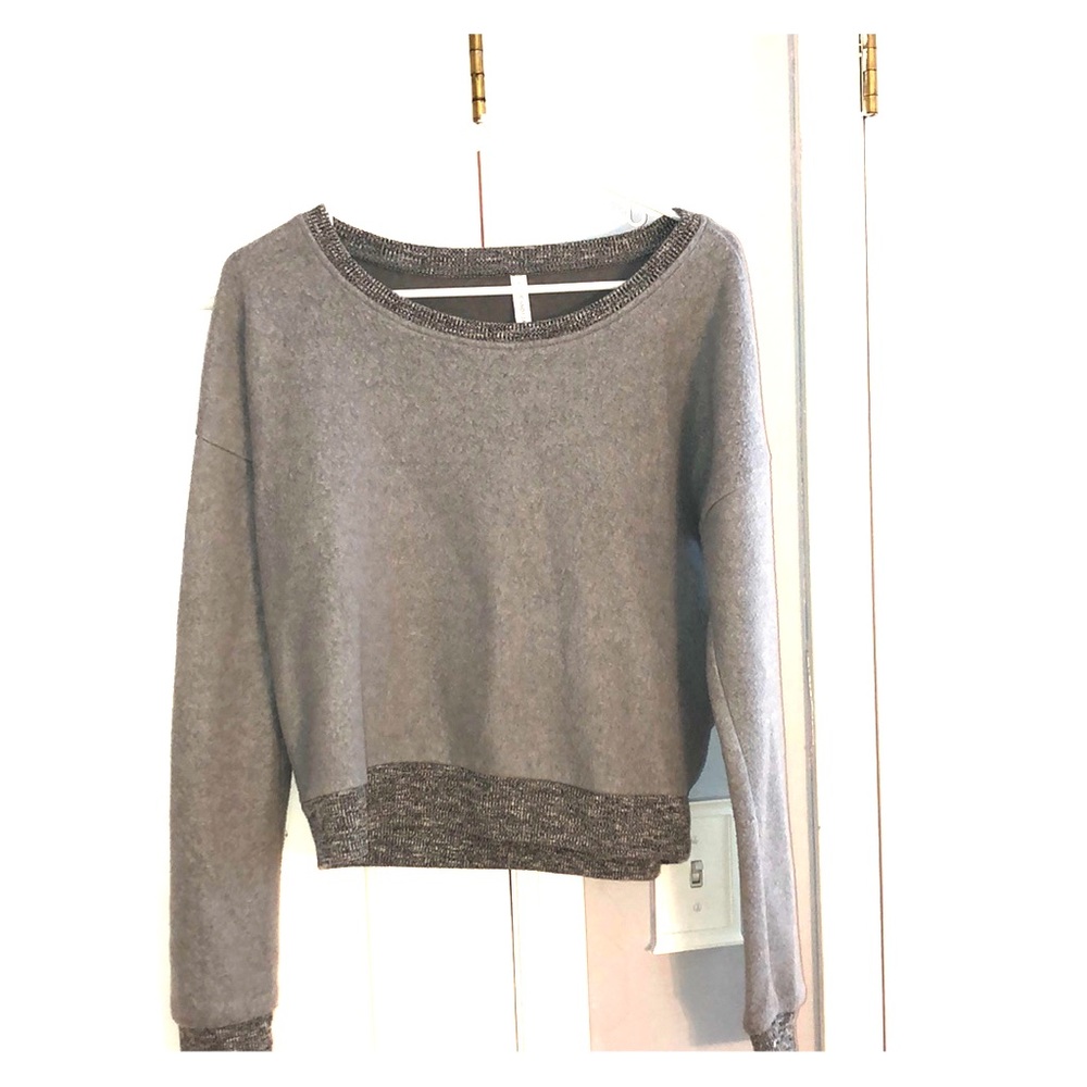 Gray sweater